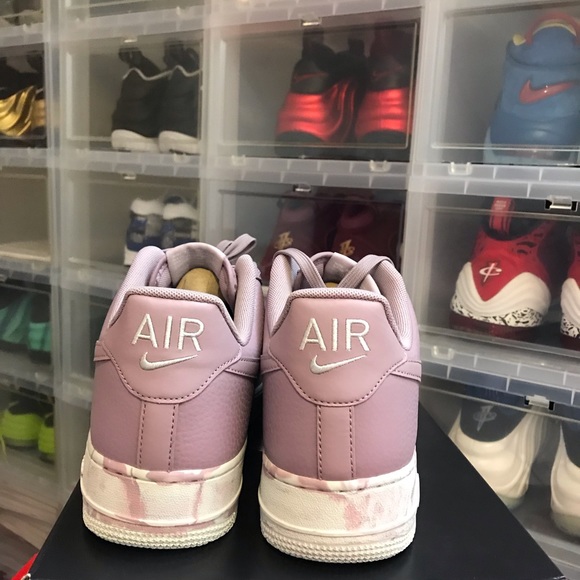 NIKE AIR FORCE 1 07 LV8 LEATHER ELEMENTAL ROSE - Picture 2 of 6